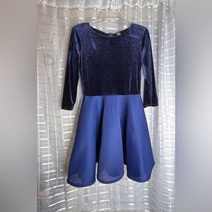 Charles By Charles David Kids Formal Dress - Navy